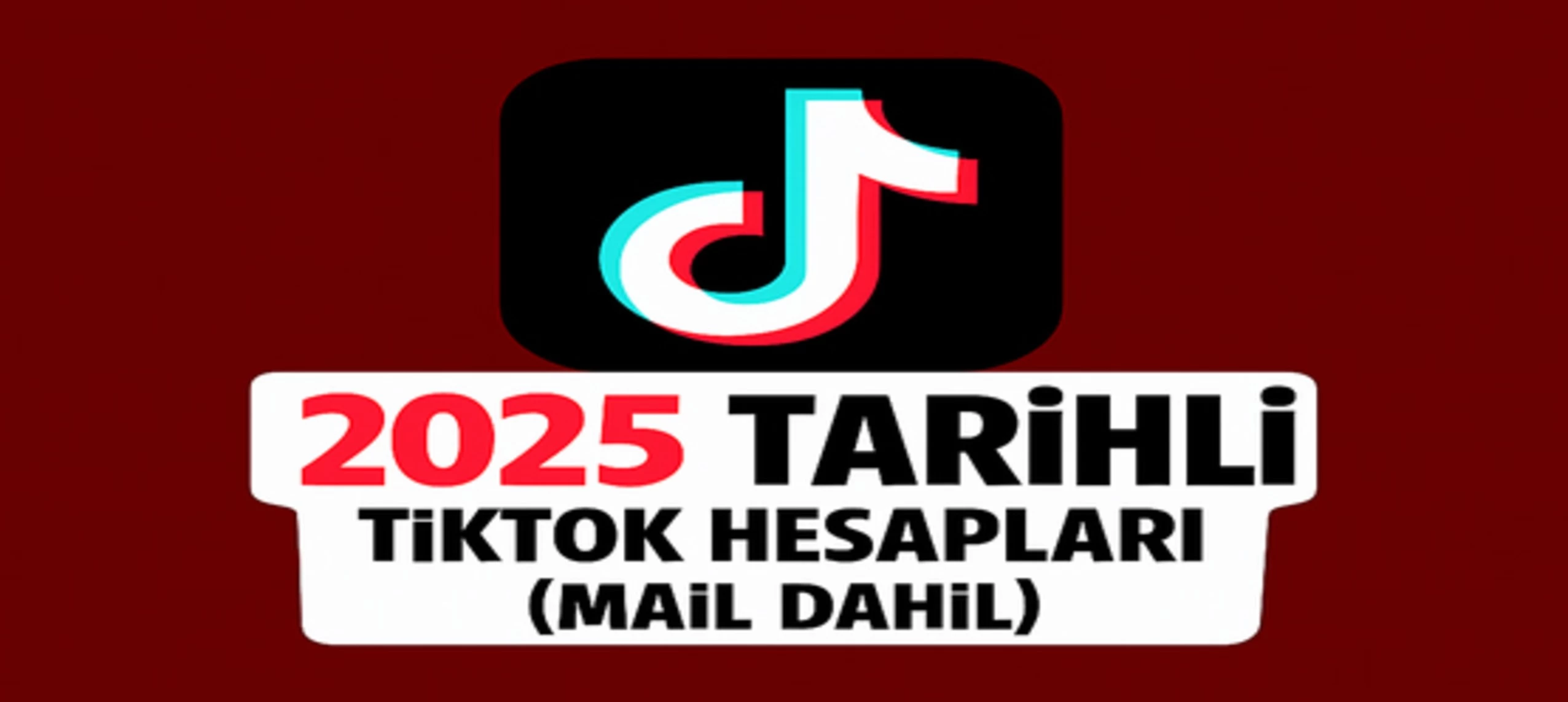 ⭐2025 TARİHLİ BOŞ TİKTOK HESAPLARI⭐