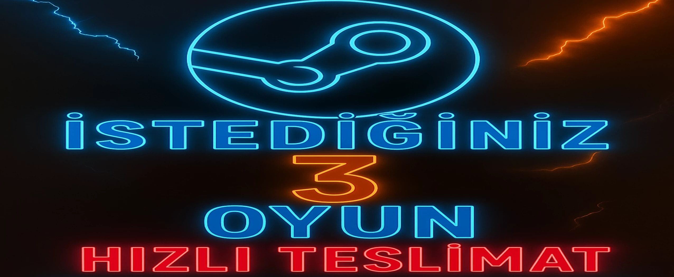 ⭐SİZİN SEÇTİĞİNİZ 3 OYUN + GARANTİ + 7/24 OTO⭐