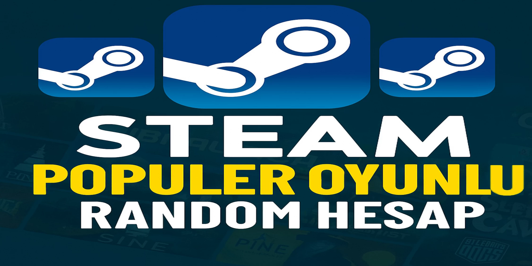 ⭐Mail Değişen STEAM POPÜLER OYUN RANDOM HESAP⭐