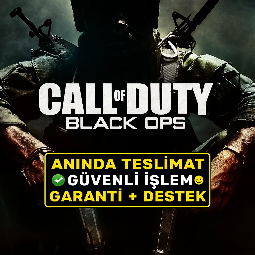 CALL OF DUTY BLACK OPS
