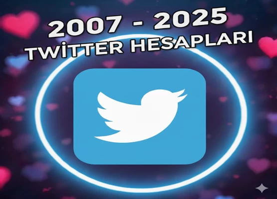 ⭐️PREMİUM 2007-2025 TWİTTER HESAPLARI⭐️